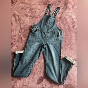 NWT Justice jean overalls
